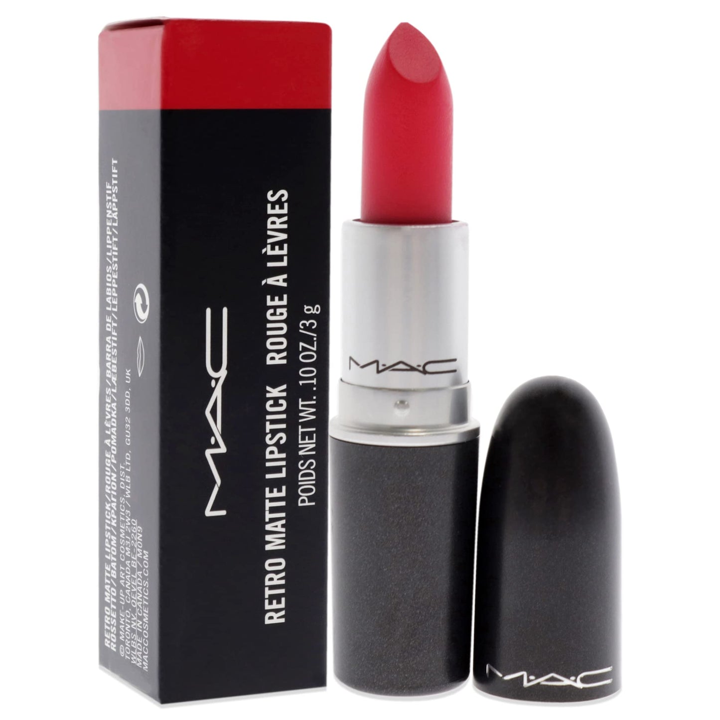 MAC Retro Matte Liquid Lipstick - 706 Relentlessly Red for Women - 0.1 oz Lipstick