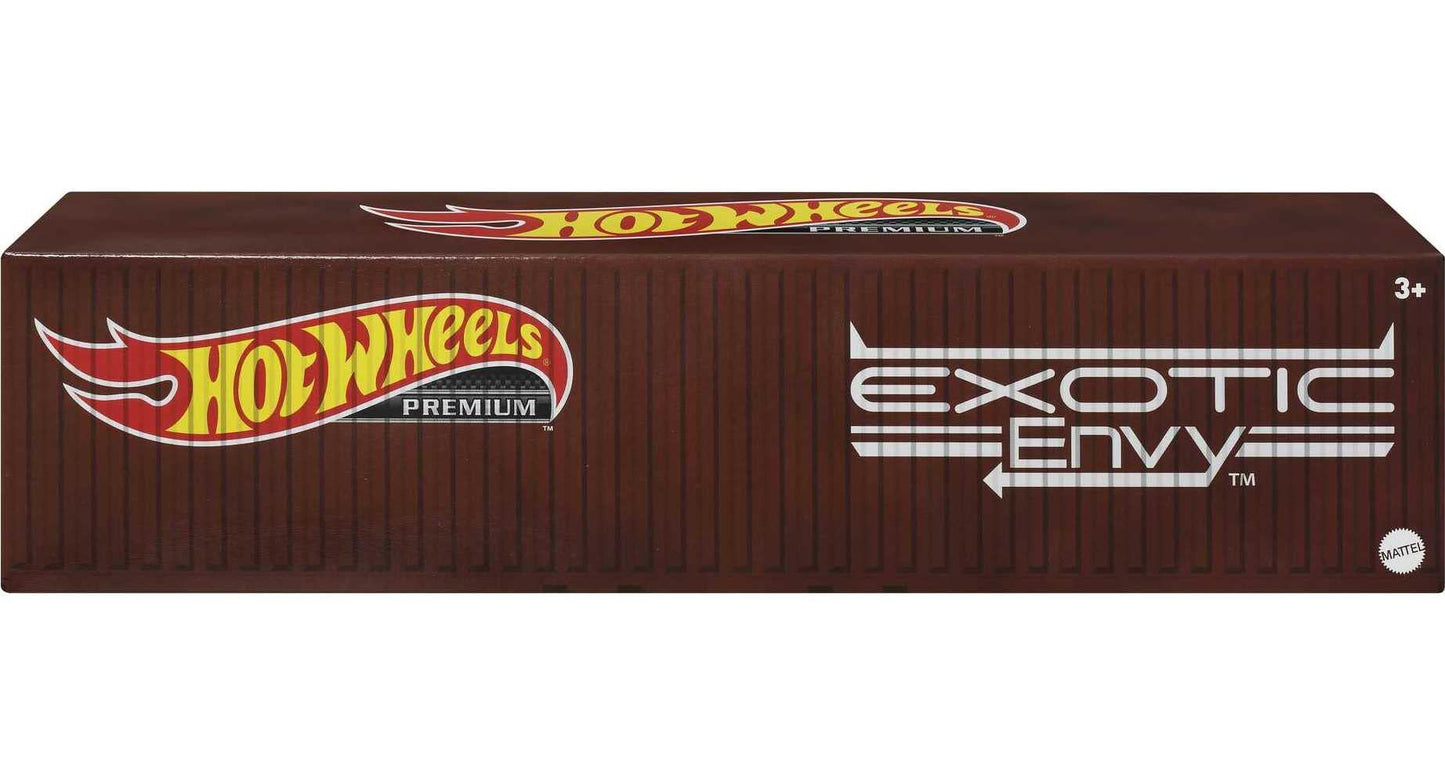 Hot Wheels Premium Car Culture Speed Machines 5-Pack of Toy Cars, Full Metal Body, Real Riders Tires, 1:64 Scale Sports Cars, for Collectors