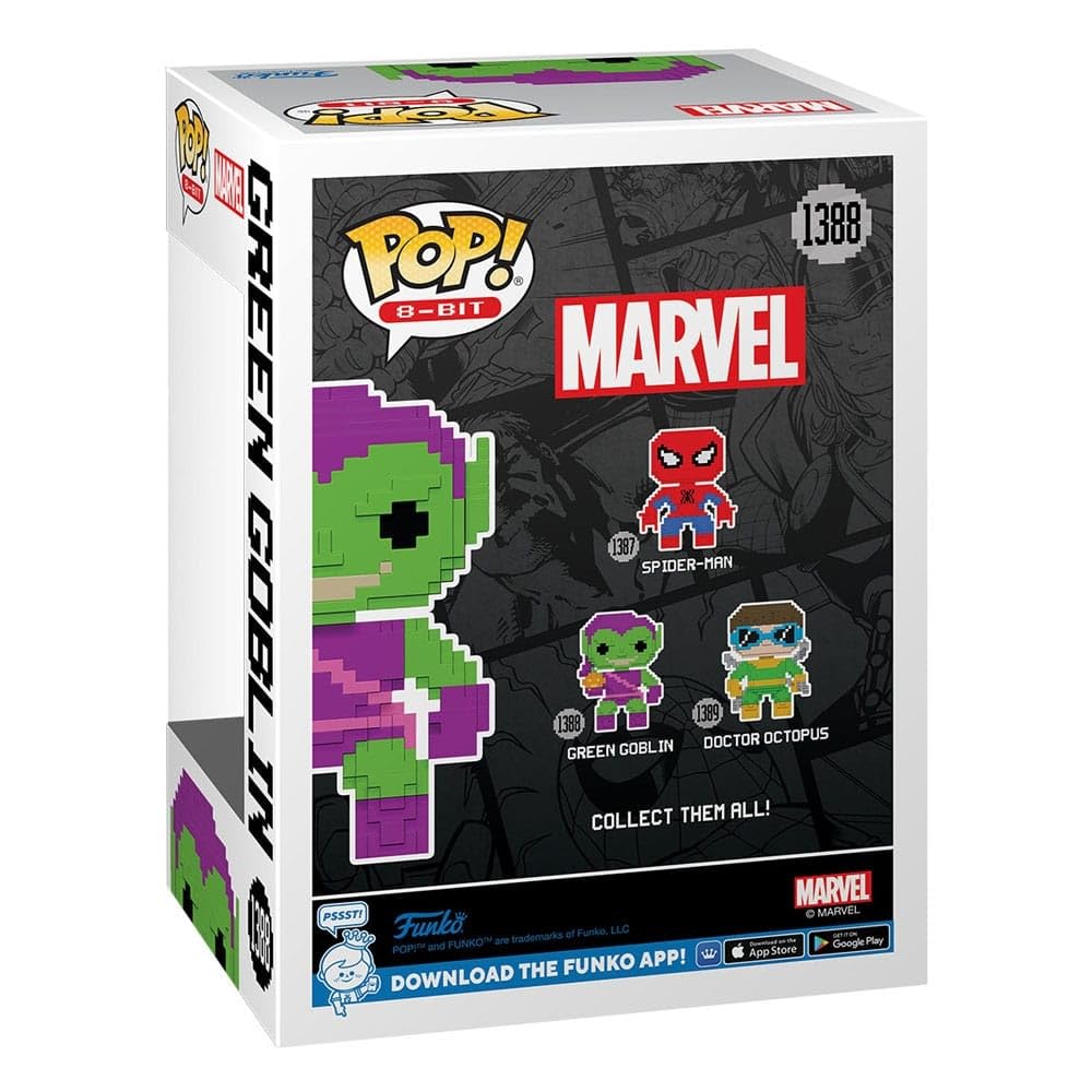 Funko Pop! Marvel: 8-Bit - Green Goblin - Marvel Comics - Collectible Vinyl Figure