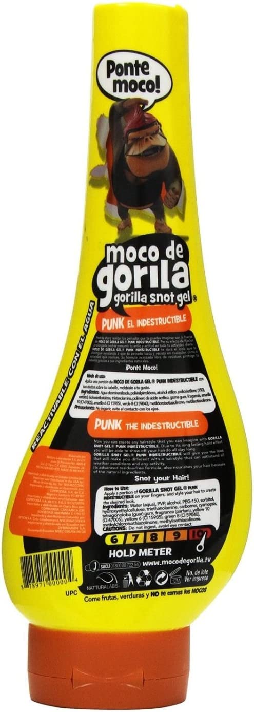 MOCO DE GORILA Punk Extreme Hold Gel, 11.99 oz (Pack of 4)