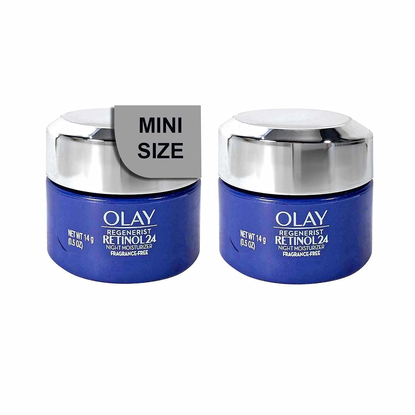 (Pack of 2) ??ay Regenerist RETINOL 24 Night MOISTURIZER cream, Fragrance Free, MINI SIZE, 0.5 Fl Oz (14 g) EACH
