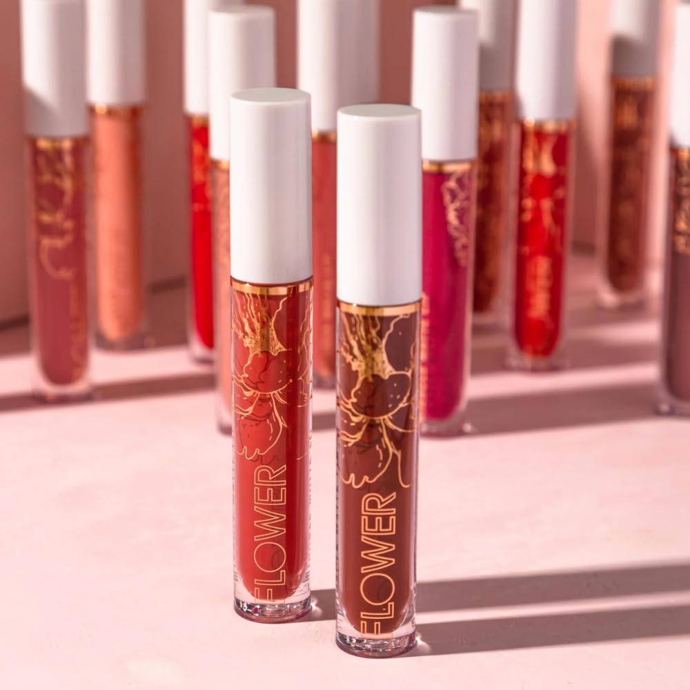 Miracle Matte Lip - ML8 Crimson Touch by Flower Beauty for Women - 0.17 oz Lipstick