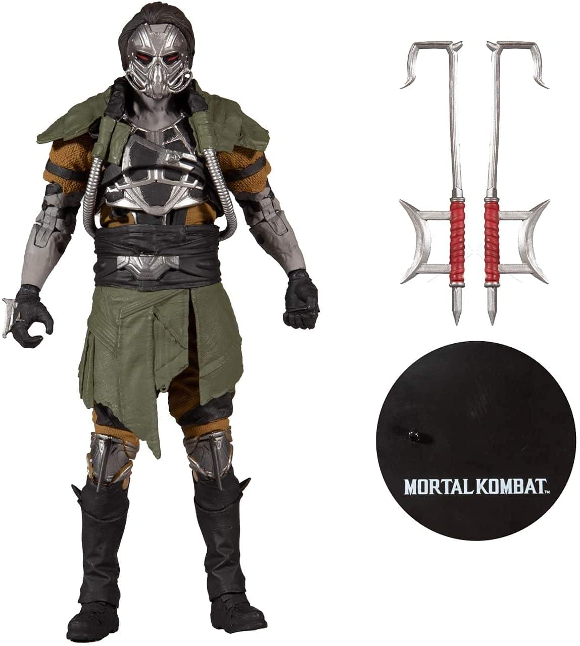 McFarlane Toys Mortal Kombat Kabal: Hooked Up Skin 7" Action Figure