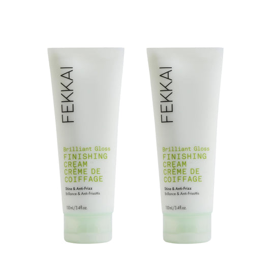 FEKKAI Brilliant Gloss Multi-Tasker - 3.4 oz, Pack of 2 - Transforms Hair with 4X Shine - Free of Sulfates, Parabens, Phthalates - Vegan, Cruelty-Free Beauty & Personal Care Fekkai