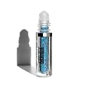 Mode Angel Dust Roll On Glitter HYPERSONIC Holographic Blue Sparkling High Performance 3D Loose Glitters for Face and Body, Spill Proof Bottle