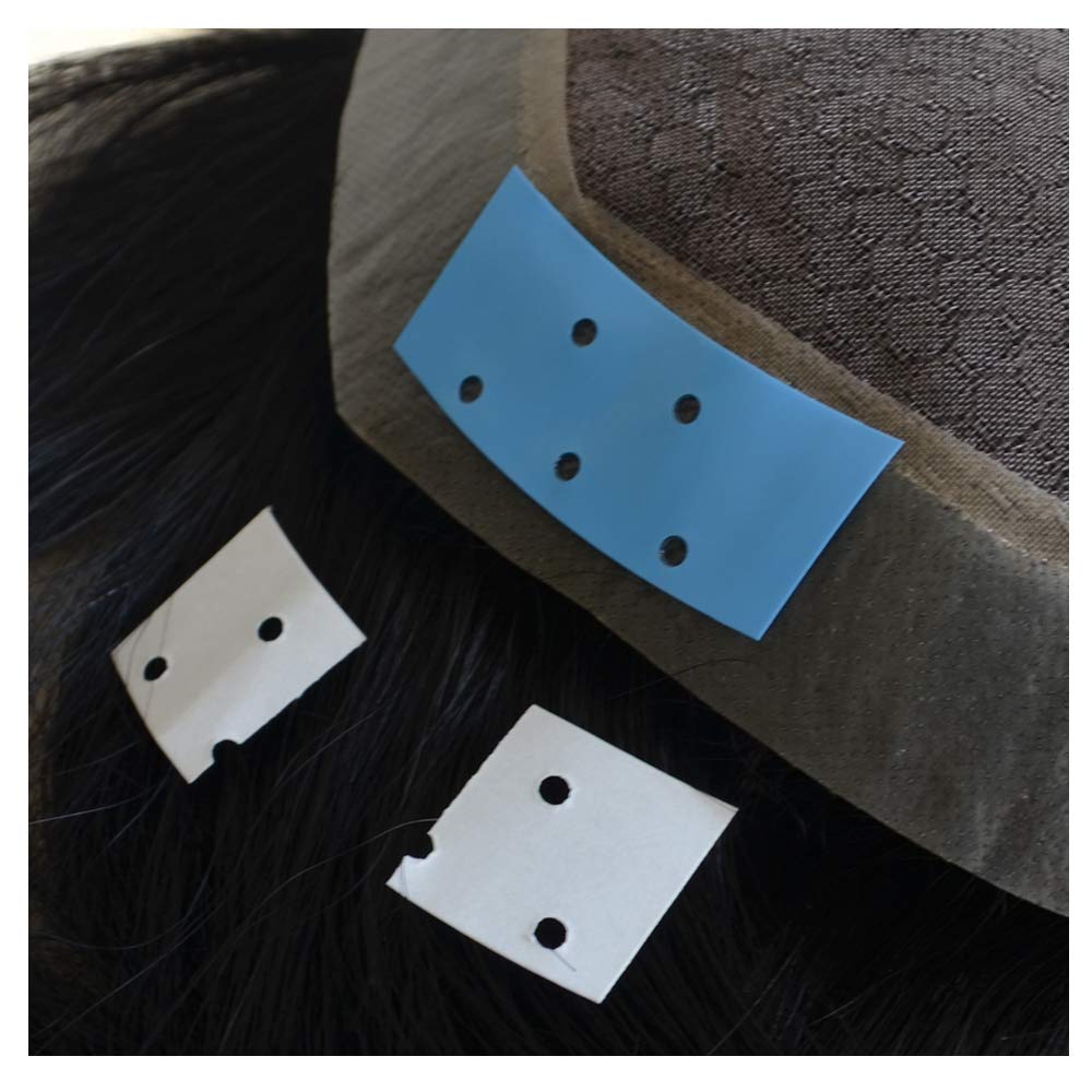 AIRAO Hair System Tape Bonding Toupee Hairpiece Hair Extensions Tape Adhesive Glue Strips Wig Tape Double Sided Shape C Contour 36 Pieces Per Bag