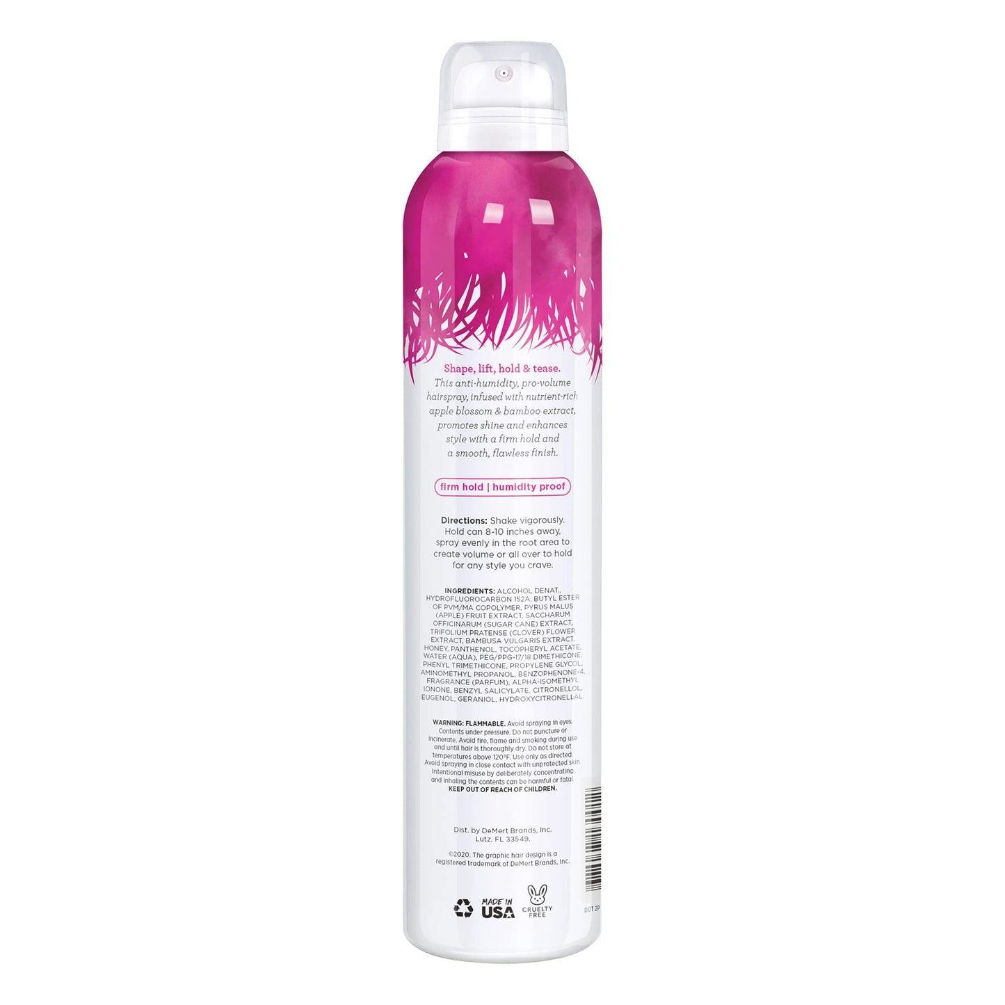 Not Your Mother's She's a Tease Hairspray (2-Pack) - 8 oz - Volumizing Hairspray - Firm Yet Flexible Hold, Humidity Proof, Flawless Finish,8 Ounce
