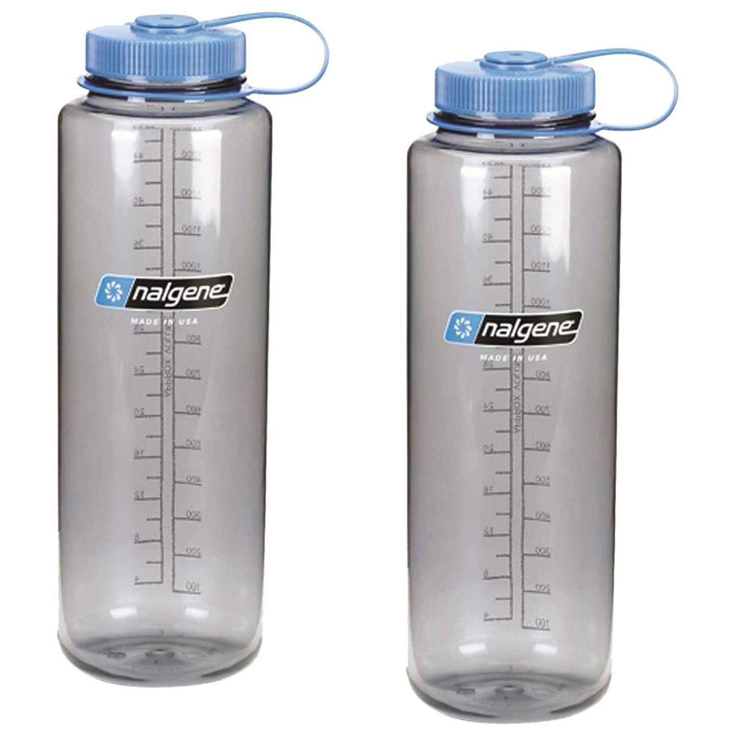 Nalgene Silo 48oz Tritan Wide Mouth Bottle - 2 Pack (Grey)