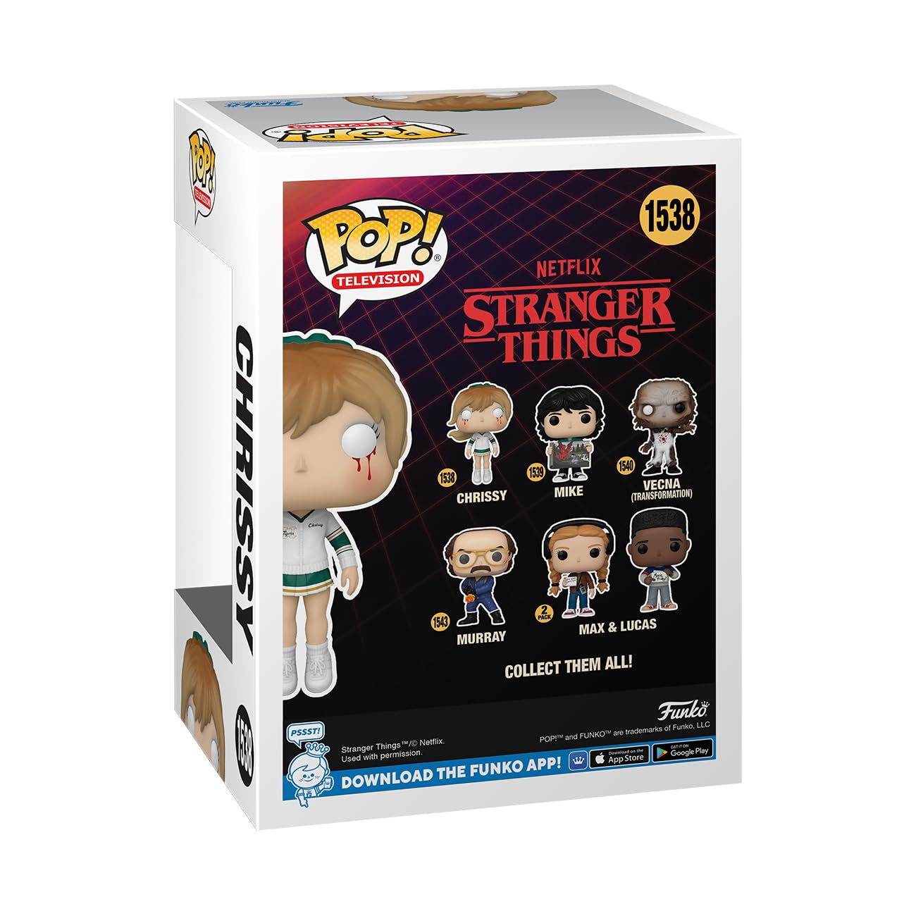 Funko POP! TV: Stranger Things - Chrissy Cunningham Floating - Bloody - Collectable Vinyl Figure - Gift Idea - Official Merchandise - for Kids…