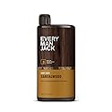 Every Man Jack Body Wash And Shower Gel 16.9 Ounce Sandalwood (499ml) (6 Pack)