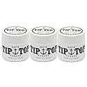 TipTop Matte Water Based Medium Hold Pomade 4.25oz Pack of 3