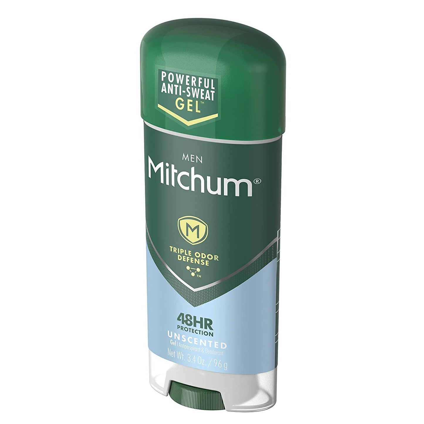 Mitchum Advanced Control Unscented Gel, Anti-Perspirant & Deodarant 3.4 oz (Pack of 12) Beauty and Personal Care Mitchum