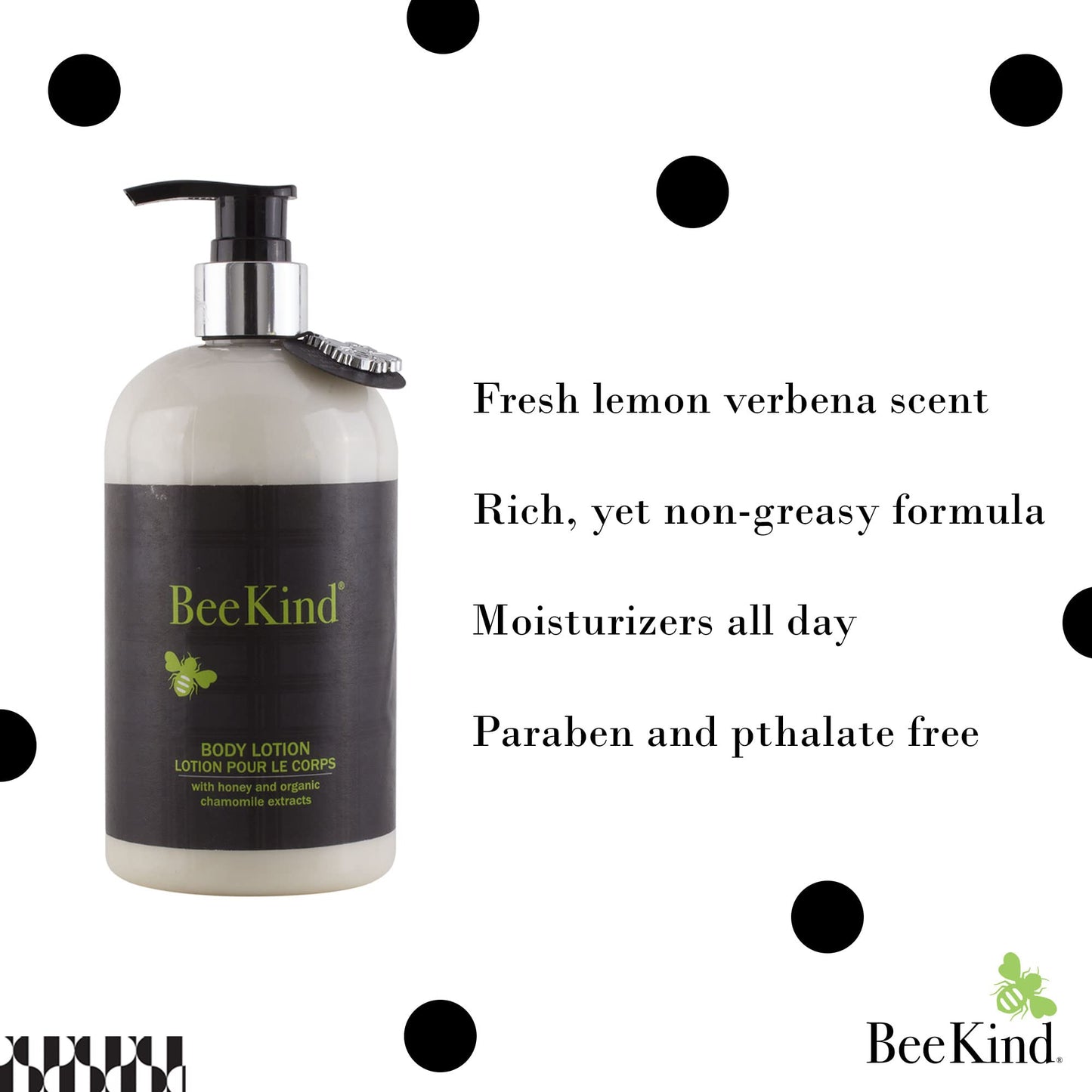Gilchrist & Soames BeeKind Honey and Lemon Verbena Hand and Body Lotion - 15.5oz - Nourishing and Moisturizing, Zero Parabens, Sulfates,