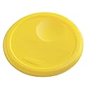 Rubbermaid Commercial Products Plastic Round Food Storage Container with Handle, 4 Quart, Yellow, High Temperature Range Food Organization…