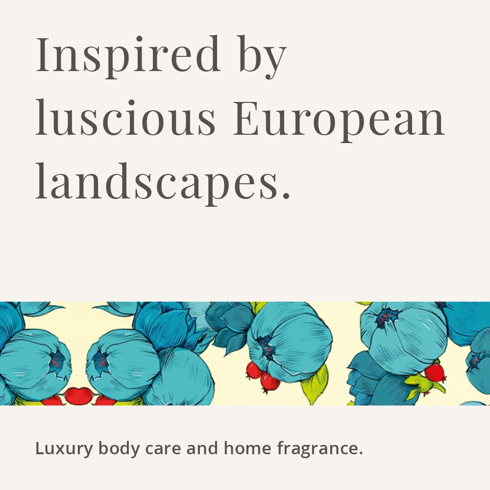 Naturally European - Freesia & Pear - Luxury Shower Gel, SLES and Paraben Free - 500 ml / 17 fl oz.