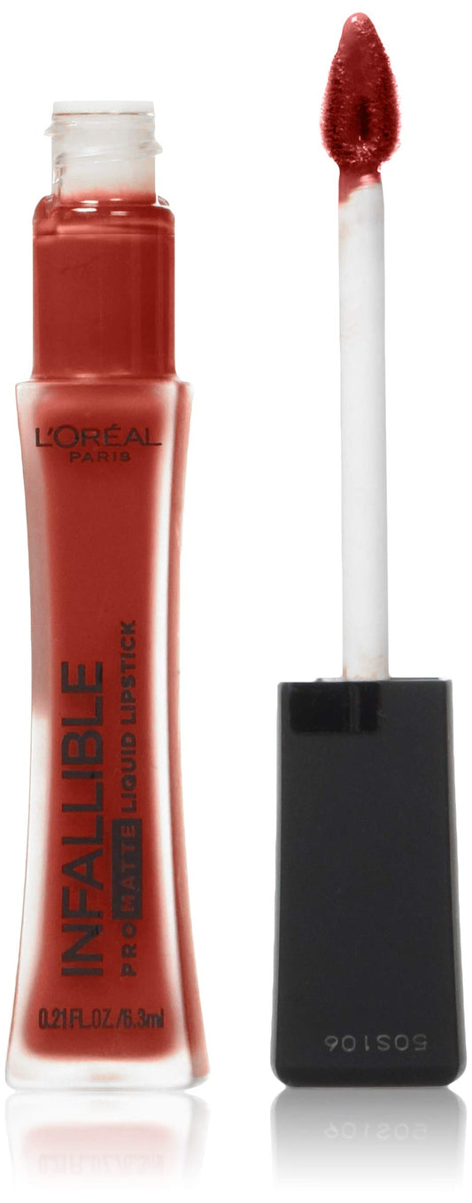 L’Oréal Paris Infallible Pro-Matte Liquid Lipstick, Stirred, 0.21 fl; oz.