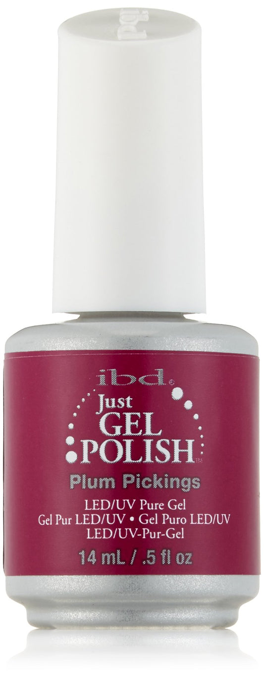 IBD Just Gel Nail Polish, Plum Pickings, 0.5 Fluid Ounce Beauty & Personal Care IBD