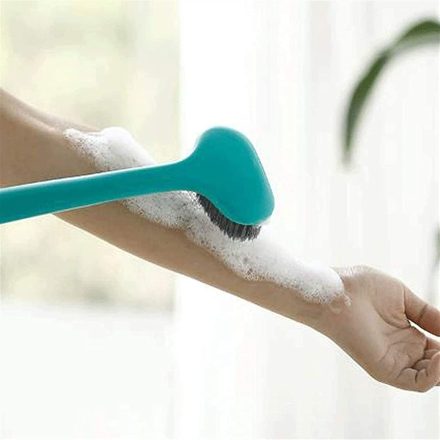 Shower Brush, Shower Brush Back Scrubber Woman Man Skin Care Bath Body Brush Bath Body Brush(White) Beauty and Personal Care XlyCjkb