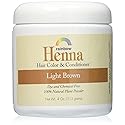 RAINBOW RESEARCH HENNA,PERSIAN LIGHT BROWN, 4 OZ Pack of 2