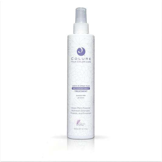 COLURE Leave-In Spray Plus, 10 Fl Oz - pH Balancing Sealer & Detangler, Acidifying Primer for Color Protection & Frizz