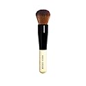 Bobbi Brown Full Coverage Face Brush | Round-Head Makeup Brush for Blending Liquid Foundation
