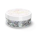 MARBLERS Mixed Shaped Face & Body Glitter [Gray] 0.18oz (5g) | Chunky | Chopped | Flake | Non-Toxic | Vegan | Cruelty-Free | Festival, Rave & Party