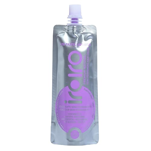 IROIRO Premium Natural Semi-Permanent Hair Color 210 Pastel Lavender (4oz)