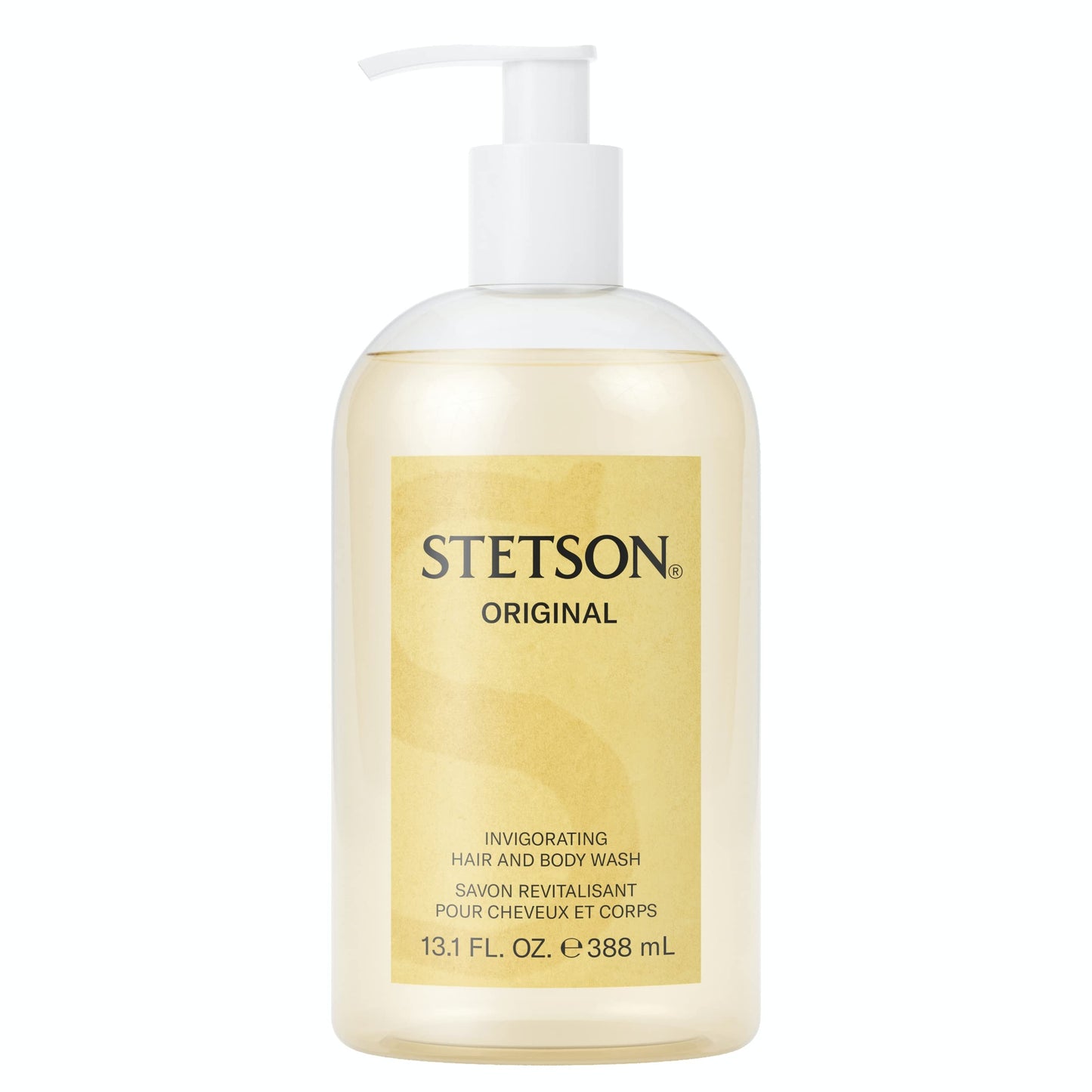 Coty Scent Beauty Stetson Original Invigorating Hair and Body Wash - Earthy, Woody, Casual and Masculine Aroma with Fragrance Notes of Citrus