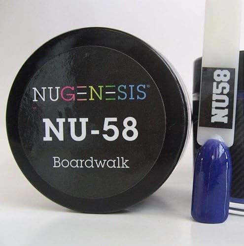 NuGenesis Nail Dipping Powder Color 1.5oz/43g jar - (NU58 BOARDWALK) Beauty & Personal Care Nugenesis