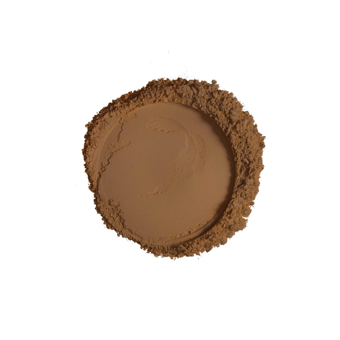 Ruby Kisses Face Powder Foundation, Pressed Compact Makeup Setting Powder, Full Coverage Matte Lightweight, Long-Lasting, Perfect Finishing Powder, Convenient, Sponge & Mirror Included (Chestnut)
