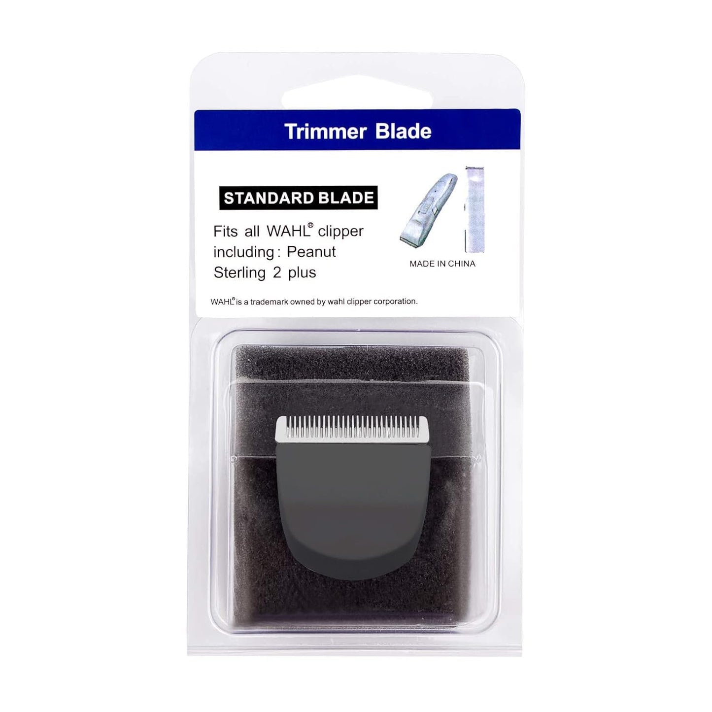 2PCS Black Professional Peanut Clippers/Trimmers Snap On Replacement Blades #2068-300-Fits Compatible with Peanut Hair Clipper Beauty and Personal Care colorski