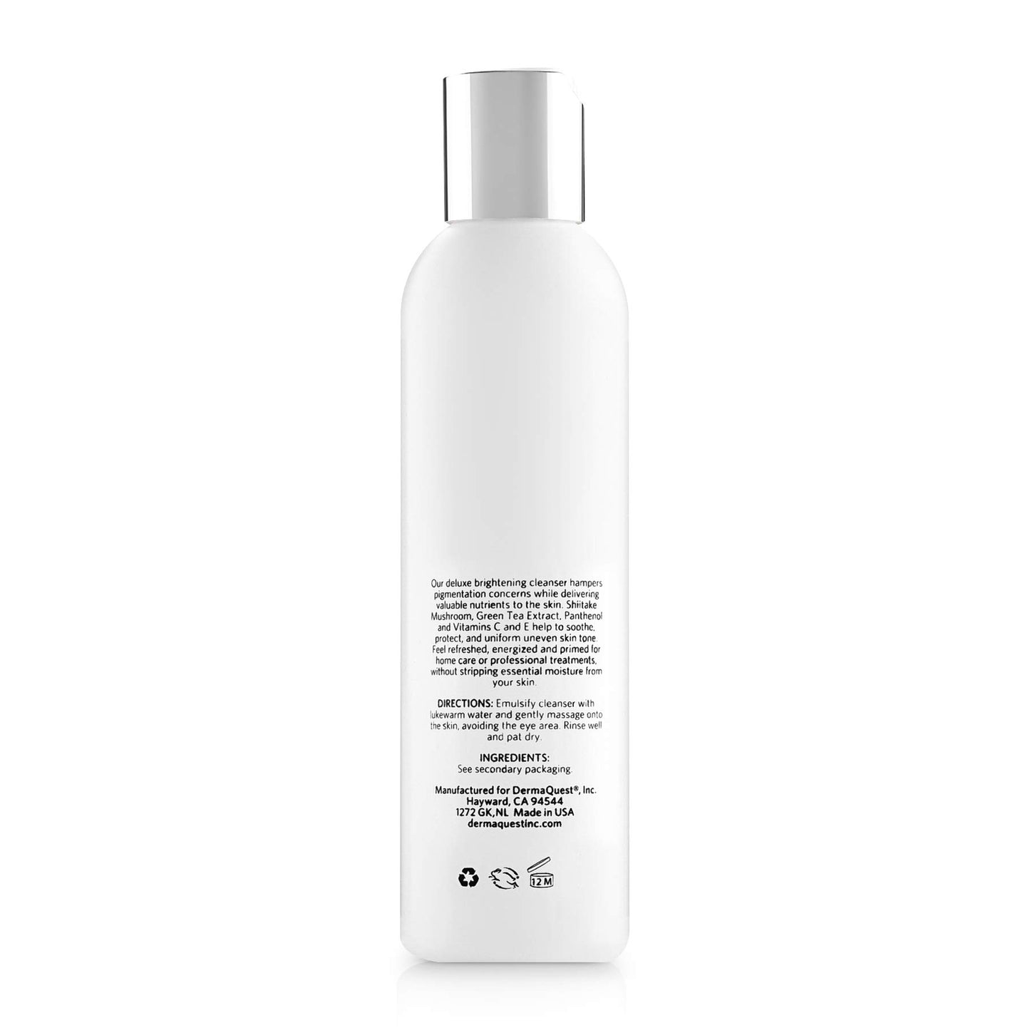 DermaQuest SkinBrite Facial Cleanser - Hydrating & Brightening Skin Cleanser - Balance Uneven Skin Tone and Hyperpigmentation (6 oz.)