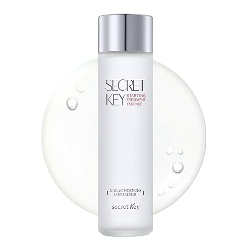 SECRETKEY Starting Care Essence Toner, Galactomyces Ferment Filtrate with Adenosine for Radiance Glass Skin, Hydrating Essence, Helps Improve Uneven