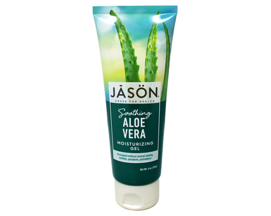 JASON Soothing 98% Aloe Vera Moisturizing Gel (IASC Certified), 4 Ounce Tube Beauty & Personal Care JASON