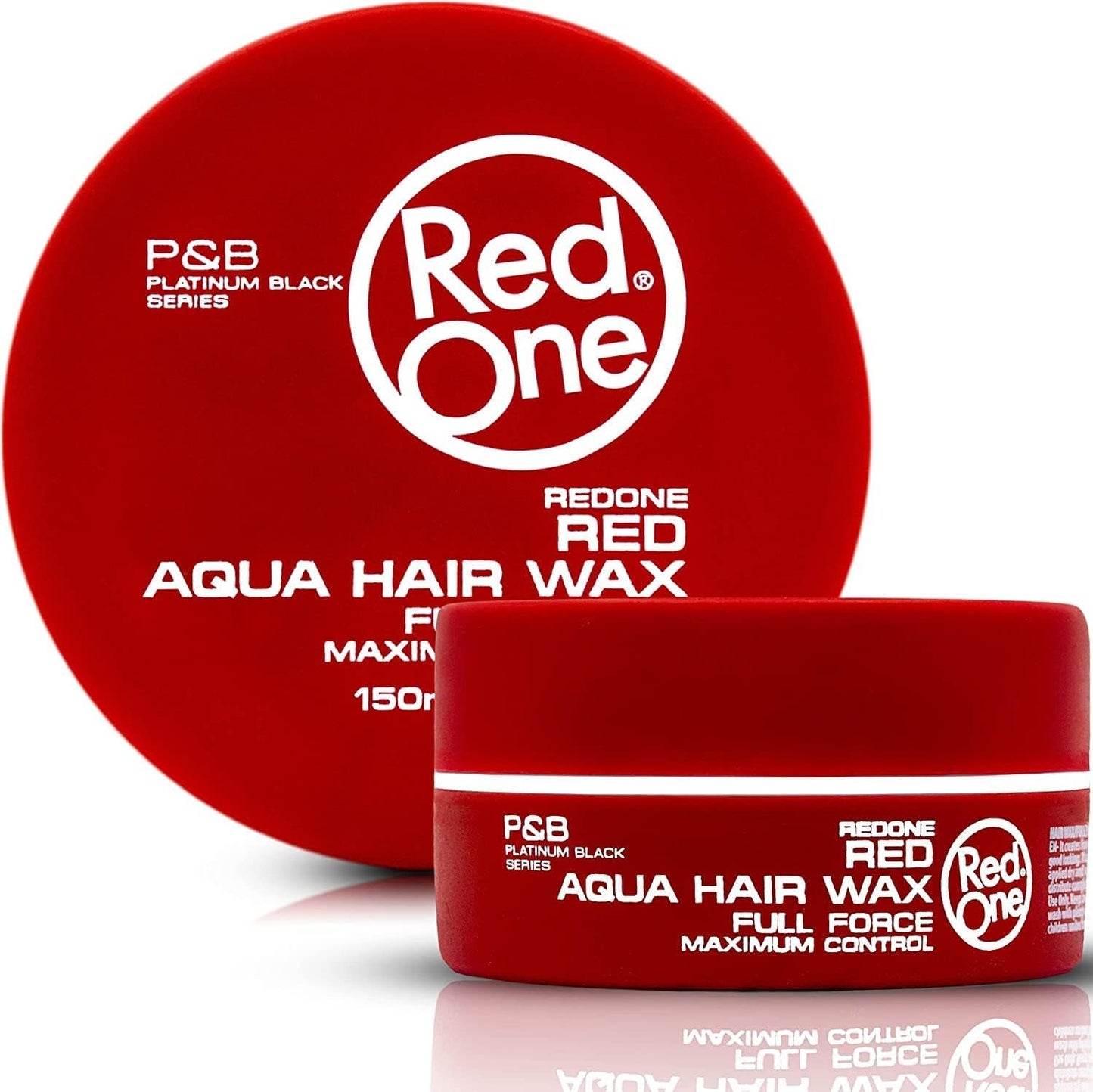 Redone Hair Wax Red 150ml | Ultra Hold & Maximum Control | High Shine Styling Wax for Men & Women | Edge Control & Non-Sticky Finish | Strawberry Beauty and Personal Care Redone