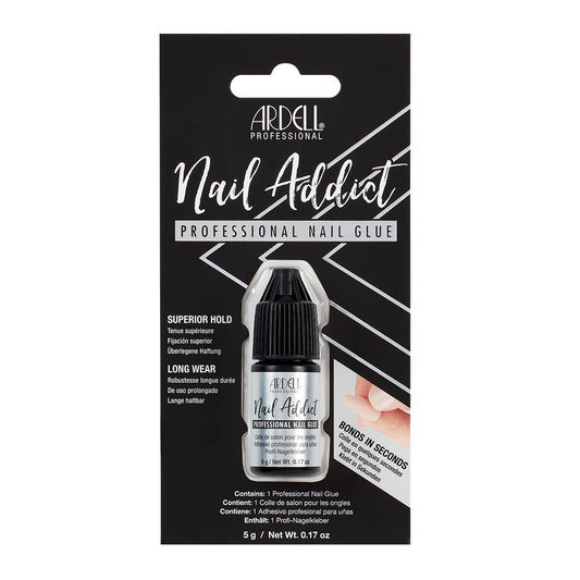 Ardell Professional Nail Glue, Superior Hold, Long-Lasting Adhesive for Fake Nails, Press On Nails & Nail Repairs, Quick-Drying Formula, 5g
