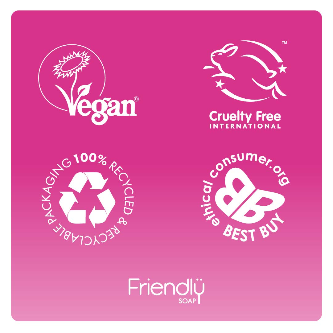 FRIENDLY SOAP Lavender Geranium Natural Shampoo Bar, 95 GR