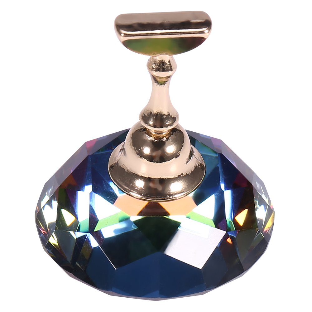 Nail Tips Stand Holder, Nail Art Display Stand, Magnetic Nail Stand Alloy Nail Art Display Base For Nail Clear Nail Practice Tips For Nail Art Beauty & Personal Care riteu