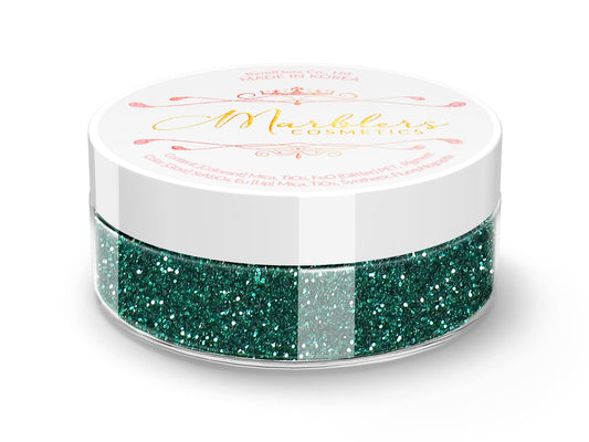 MARBLERS Twinkle Face & Body Glitter [Green Garnet] 0.18oz (5g) | Fine | Non-Toxic | Vegan | Cruelty-Free | Festival, Rave & Party Makeup | Eye, Hair