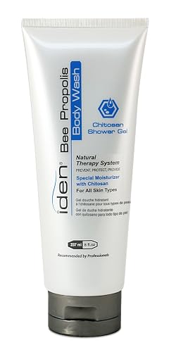 IDEN Bee Propolis Body Wash, For Sensitive Skin, Hydrates and Softens, 8 fl.oz