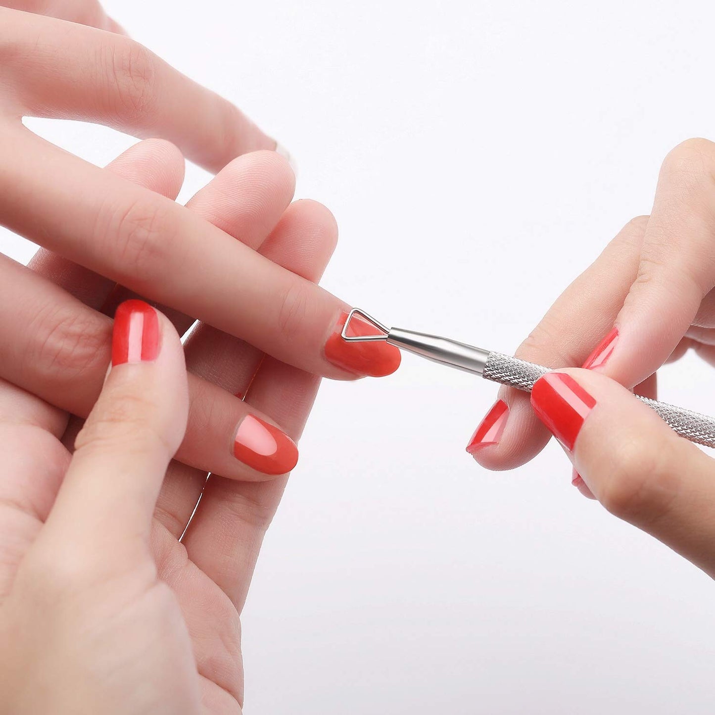 YINYIN Cuticle Trimmer with Cuticle Pusher and Cutter, Professional Stainless Steel Nippers, Cutter Clippers, Cuticle Remover, Pedicure Manicure Tools