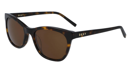 DKNY Women's Sunglasses, Dark tortoise, One size
