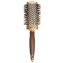 Olivia Garden NanoThermic Ceramic + Ion Square Shaper Thermal Hair Brush - Not Electrical - Professional Blowout Brush for Normal to Thick Hair