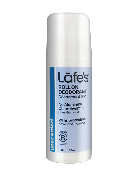 Lafe's Natural Deodorant - 3oz Roll-On Aluminum Free Natural Deodorant for Men & Women - Paraben Free & Baking Soda Free with 24-Hour Protection Beauty and Personal Care Lafe's
