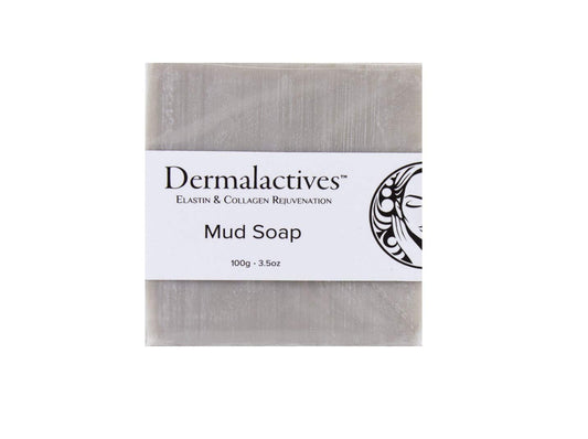 Dermalactives Enriched Dead Sea Minerals Bar Mud Soap - Cleanses The Body and Removes Oil-Based Debris and Impurities Beauty & Personal Care Dermalactives