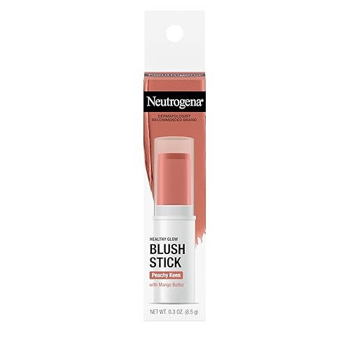 Neutrogena Healthy Glow Blush Stick, Easy to Use Lightweight Makeup, Ultra Creamy Cheek Color with Mango Butter Leaves Skin with a Natural Looking