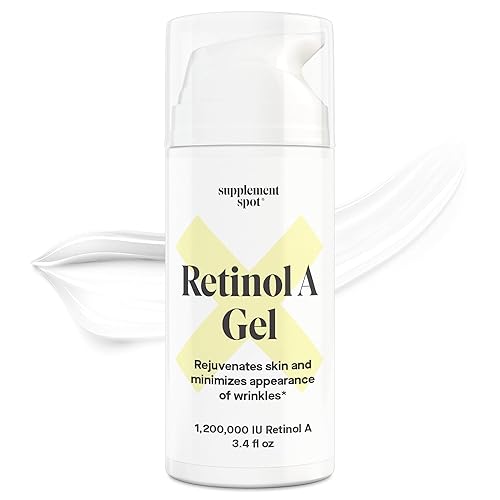 Retinol-A Gel - Anti-Aging Retinol Moisturizer Repairs Fine Lines & Wrinkles - Daily Use for Smoother, Firmer & Younger Looking Skin- (99.9% Water