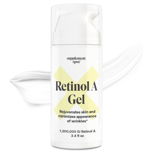 Retinol-A Gel - Anti-Aging Retinol Moisturizer Repairs Fine Lines & Wrinkles - Daily Use for Smoother, Firmer & Younger Looking Skin- (99.9% Water