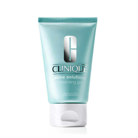 Clinique Acne Solutions Oil Control Cleansing Gel with 2% Salicylic Acid For Acne-Prone Skin, 4.2 Fl Oz