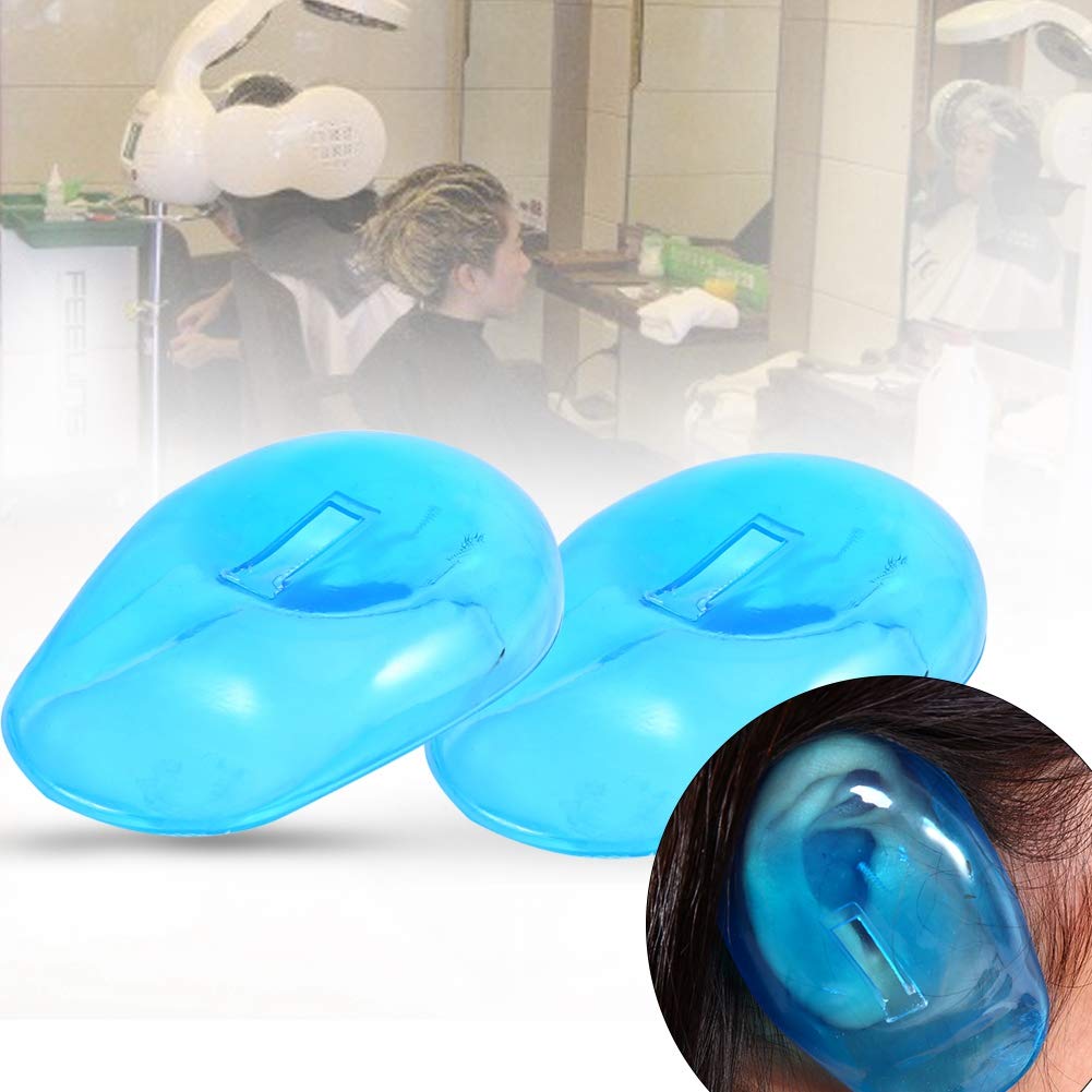 Ear Covers For Hair Dryer, 2pcs Ear Covers For Hair Dye, Shield Anti Staining Plastic Guard Protects Earmuffs From The Dye Beauty and Personal Care Cimenn